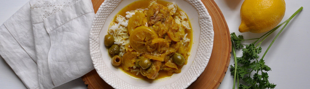 Sunday Supper: Chicken, Olive, & Lemon Tagine