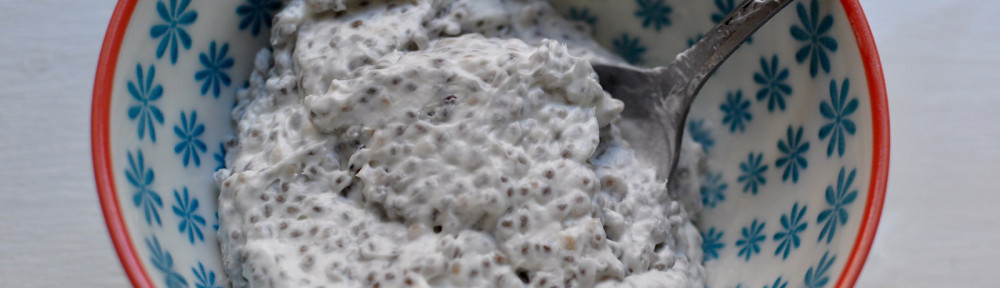 Chia Coconut Pudding (and Random Ramblings about Community)